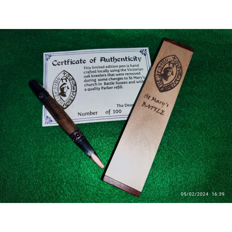 Limited Edition Victorian Oak Pen