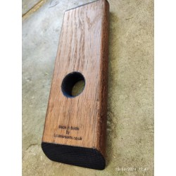 St Marys Oak Floating Wine Bottle Stand