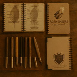 Aged Embers Cigar Journal - Hardback