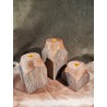 Reclaimed Oak Candle Holders Set 4